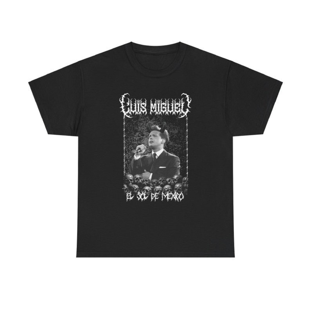 Luis Miguel Metalero Black Shirt